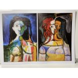 Pablo Picasso, Original Print, Limited Edition, Gallery Seal, Stamped,