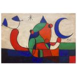 Joan Miro, Original Print, Limited Edition, Gallery Seal, Stamped,