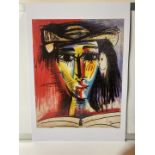 Pablo Picasso, Original Print, Limited Edition, Gallery Seal, Stamped,