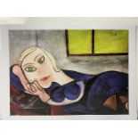 Pablo Picasso, Original Print, Limited Edition, Gallery Seal, Stamped,