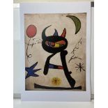 Joan Miro, Original Print, Limited Edition, Gallery Seal, Stamped,