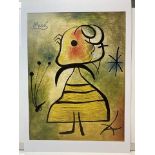 Joan Miro, Original Print, Limited Edition, Gallery Seal, Stamped,