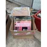A LARGE ASSORTMENT OF VARIOUS LP RECORDS