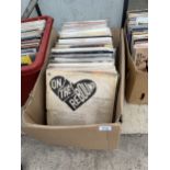A LARGE ASSORTMENT OF VARIOUS LP RECORDS