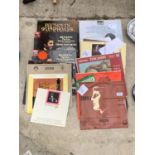 AN ASSORTMENT OF VARIOUS LP RECORDS