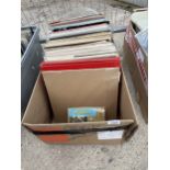 A LARGE ASSORTMENT OF VARIOUS LP RECORDS