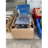 A LARGE ASSORTMENT OF VARIOUS LP RECORDS