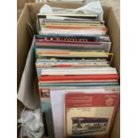 A LARGE ASSORTMENT OF LP RECORDS