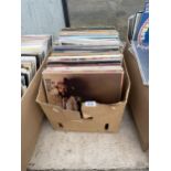 A LARGE ASSORTMENT OF VARIOUS LP RECORDS