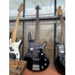 AN IBANEZ ELECTRIC BASS GUITAR