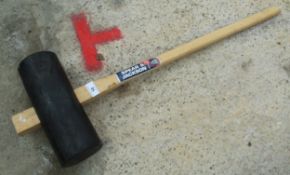 A RUBBER MALLET + VAT
