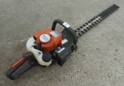 A HUSQVARNA 226 HD 755 DUAL CUT 30" HEDGE TRIMMER IN WORKING ORDER NO VAT