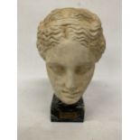 A HYGIEIA BUST OF THE ANCIENT GREEK GODDESS OF HEALTH AND WELLNESS