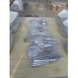 APPROX THIRTY KNIVES, FORKS AND SPOONS