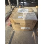 A BOX OF 240 NEW SOUP SPOONS