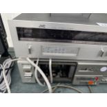 A JVC STEREO TUNER AND A SONY CASSETTE DECK