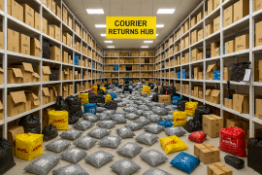 70× Mystery Royal Mail, DHL & Evri Parcels – Mixed Returns & New – Claim Value £2,100