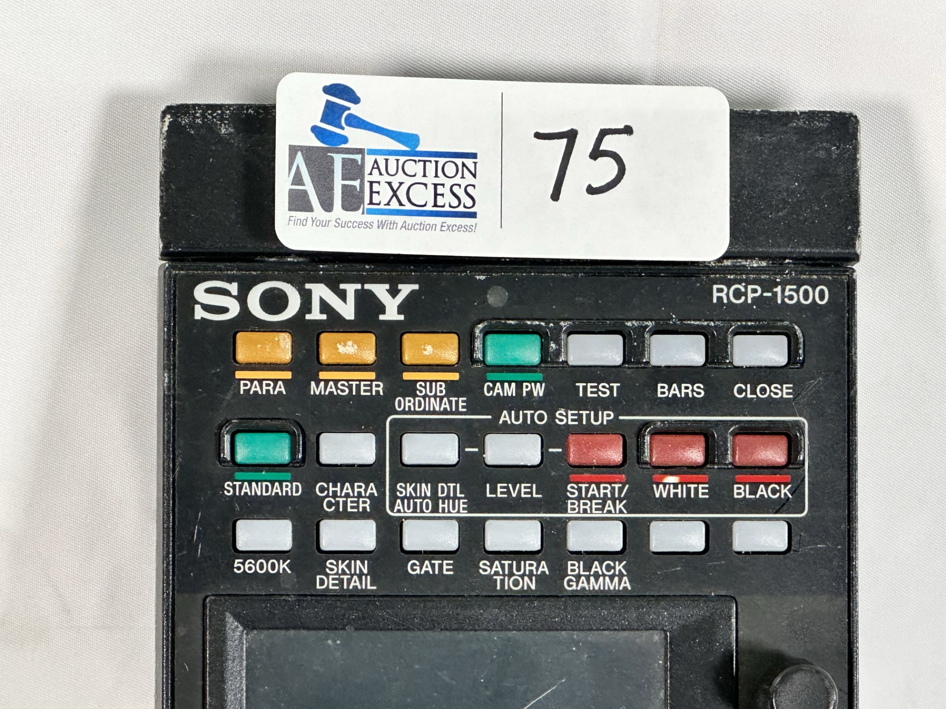 Sony RCP 1500 Remote Control PanelManufacturer's Overview:(This is a ...