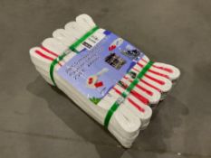 UNUSED 20PCS HEAVY DUTY INDUSTRIAL POLYESTER LIFTING STRAP, 2in X 9.8FT, 4400lbs