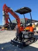 UNUSED 2025 ATS POWER MINI EXCAVATOR MODEL ATS-ME18; GAS POWERED; RUBBER TRACKS, BUCKET WITH TEE
