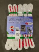 UNUSED 20PCS HEAVY DUTY INDUSTRIAL POLYESTER LIFTING STRAP, 2in X 9.8FT, 4400lbs