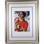 Tamara De Lempicka Limited Edition with Lempicka Estate (New York) Authenticated Certificate