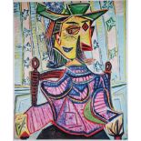 Pablo Picasso "Seated Portrait of Dora Maar, 1939" Certified Limited Edition.