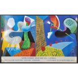 David Hockney (1937-2026) Tate Exhibition Poster