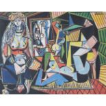 Pablo Picasso Limited Edition Titled "Femme D'Alger"