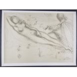 Salvador Dali Signed "Le Nu a la Guitarre" Limited Edition
