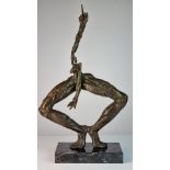 Bronze Surrealist Sculpture