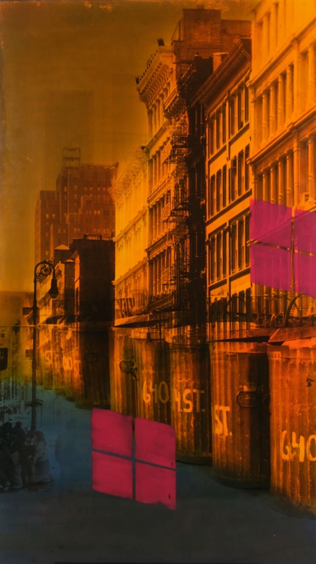 Jetzig, Helle (geb. 1956 Emden, Reisen vor allem nach New York prägen sein Schaffen, in seinen Werk