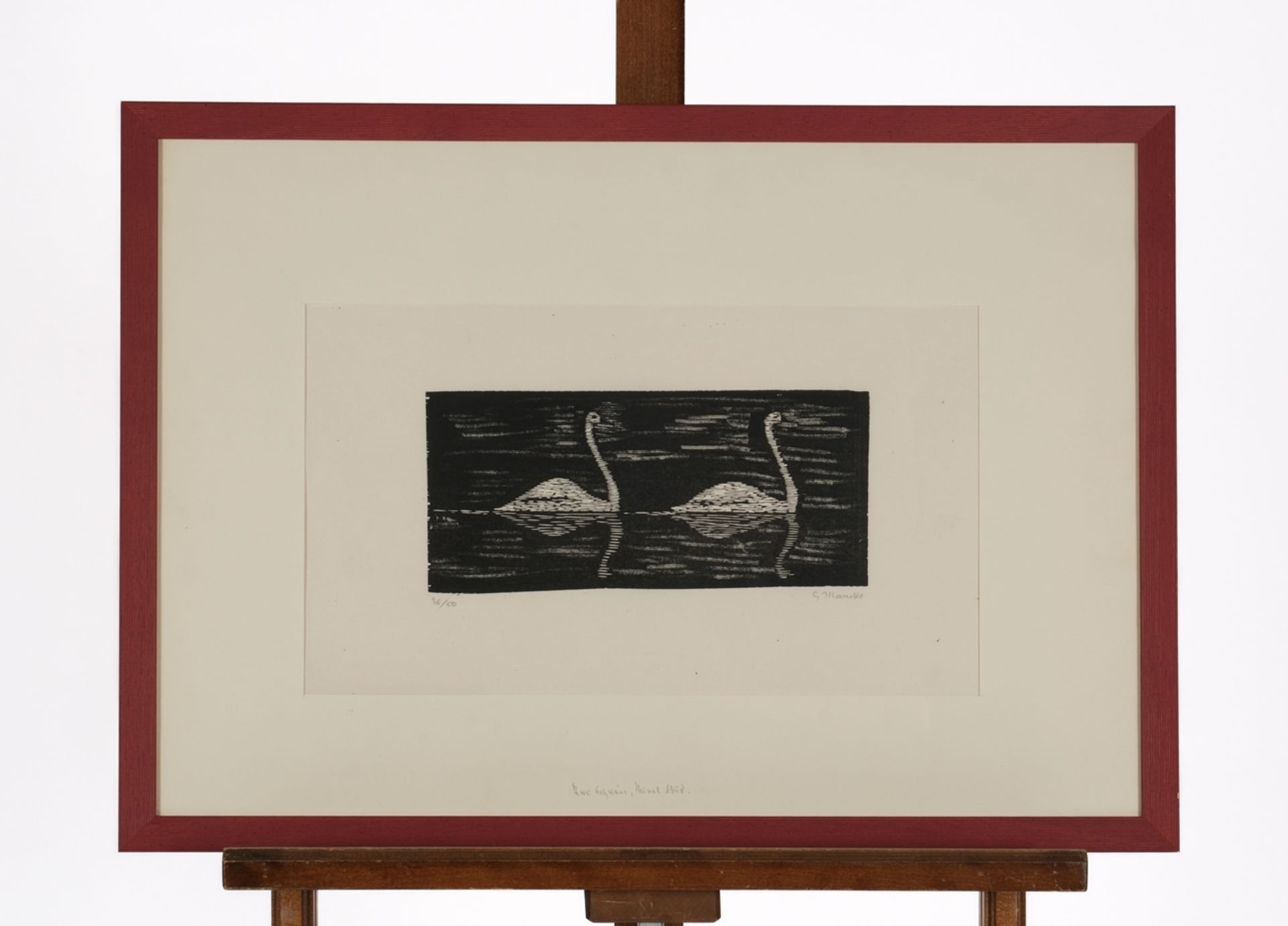 Marcks, Gerhard (1889 Berlin - 1981 Burgbrohl, bedeutender autodidaktischer Bildhauer und Grafiker  - Bild 2 aus 6