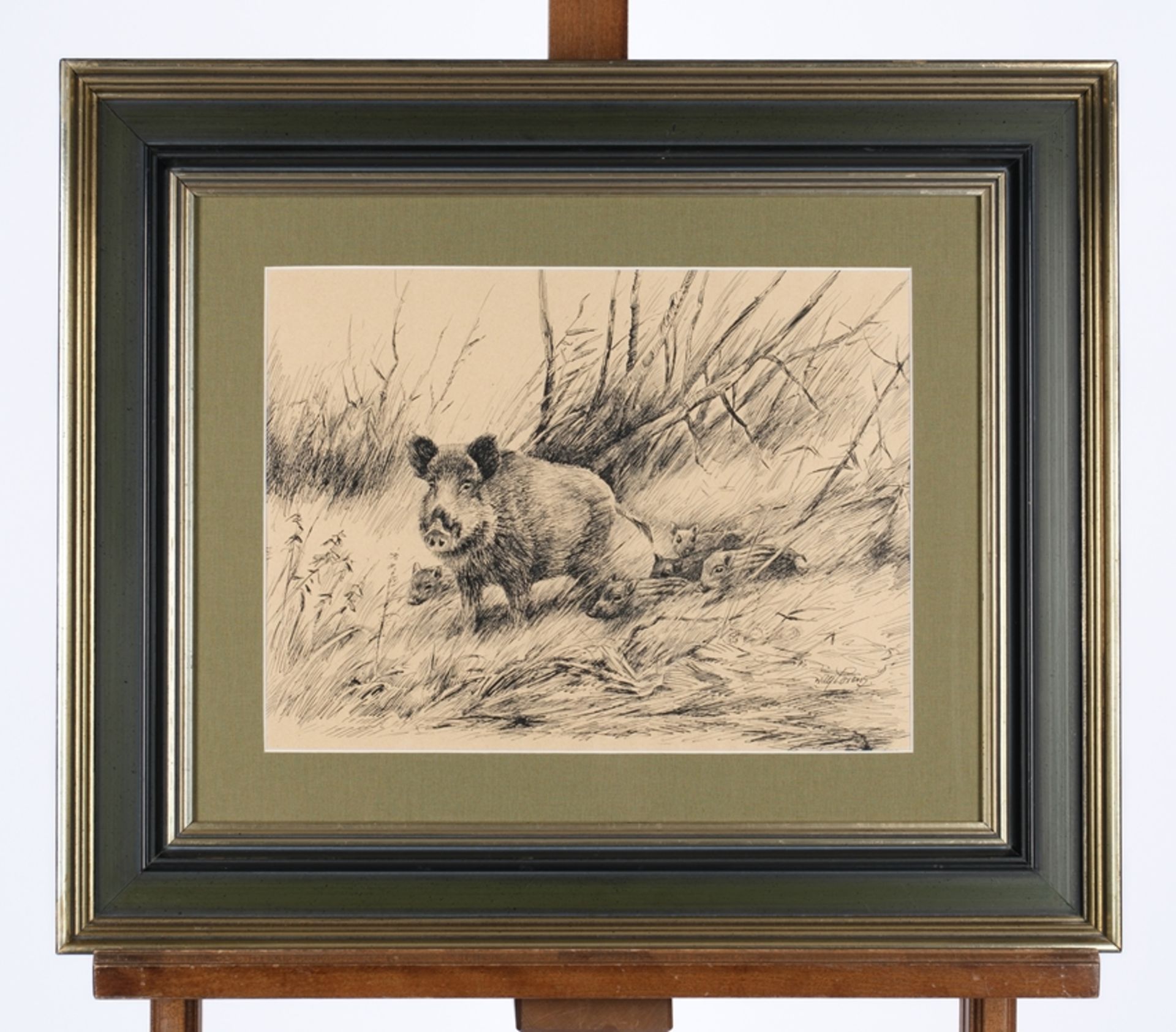 Lorenz, Willi (Köln 1901 - 1981 ebda, deutscher Tier-, Jagd- und Landschaftsmaler), - Bild 2 aus 5