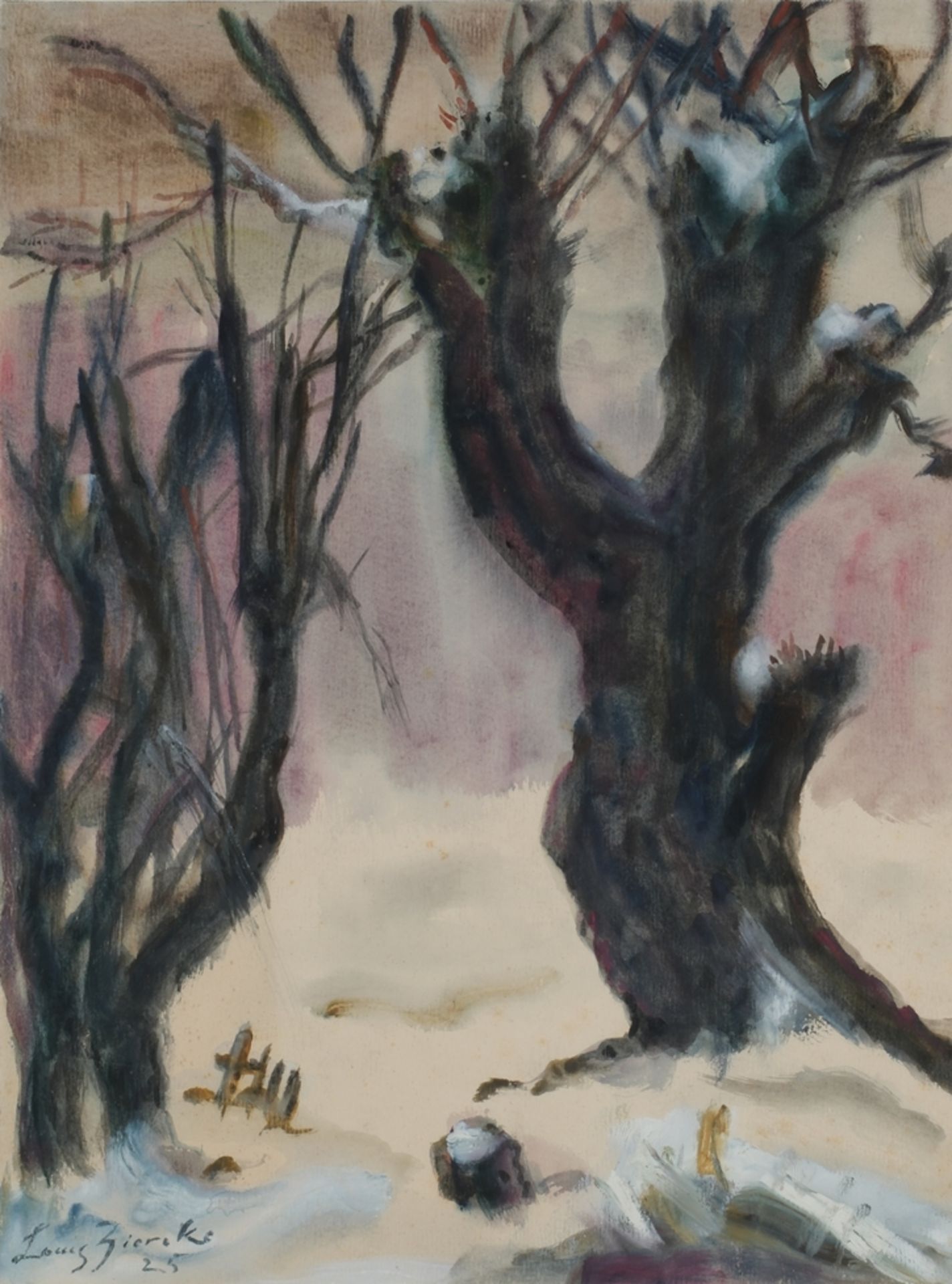 Ziercke, Louis (1887 Bonn  - 1945 Bonn, Schüler der Kunstgewerbeschule Düsseldorf und 1910/14 bei L