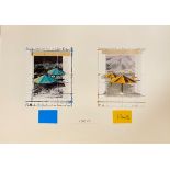 Christo (Gabrowo, Bulgarien 1935 - 2020 New York City, bedeutender Künstler des 20. Jh., Studium de