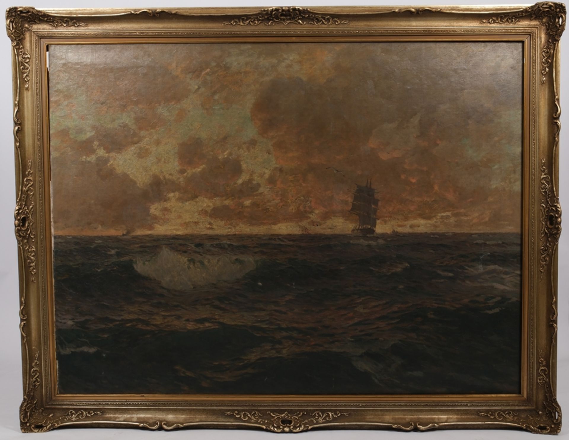 Becker, Carl (Hameln 1862 - 1926 Blankenese, studierte in Hamburg und an der KA Düsseldorf, - Bild 2 aus 4