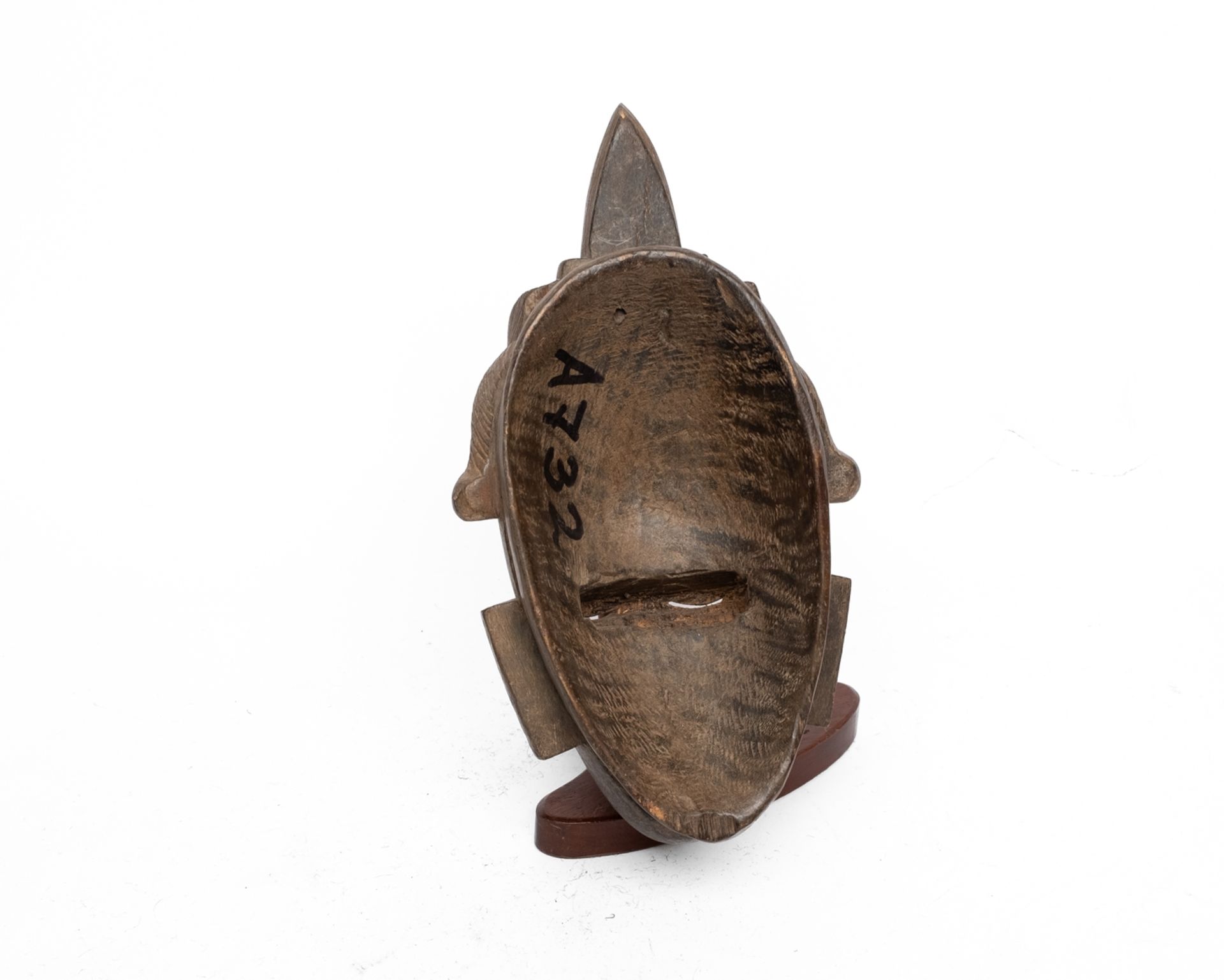 Konvolut 4 Tanzmasken, Dan, Liberia, Baule, Elfenbeinküste, Afrika, Holz, mit meist dunkler Patina, - Bild 10 aus 10