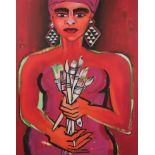 Bach, Elvira (geb.1951 in Neuenhain, Vertreterin der Neuen Wilden, Studium an der Hochschule der Kü