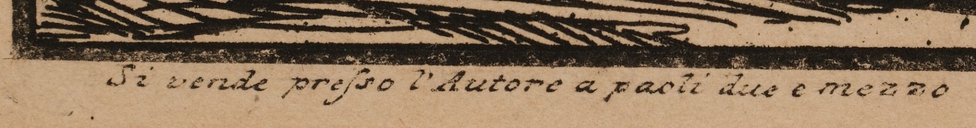 Piranesi, Giovanni-Battista (Rom 1720 - 1778 Rom, Kupferstecher und Radierer), - Bild 4 aus 5