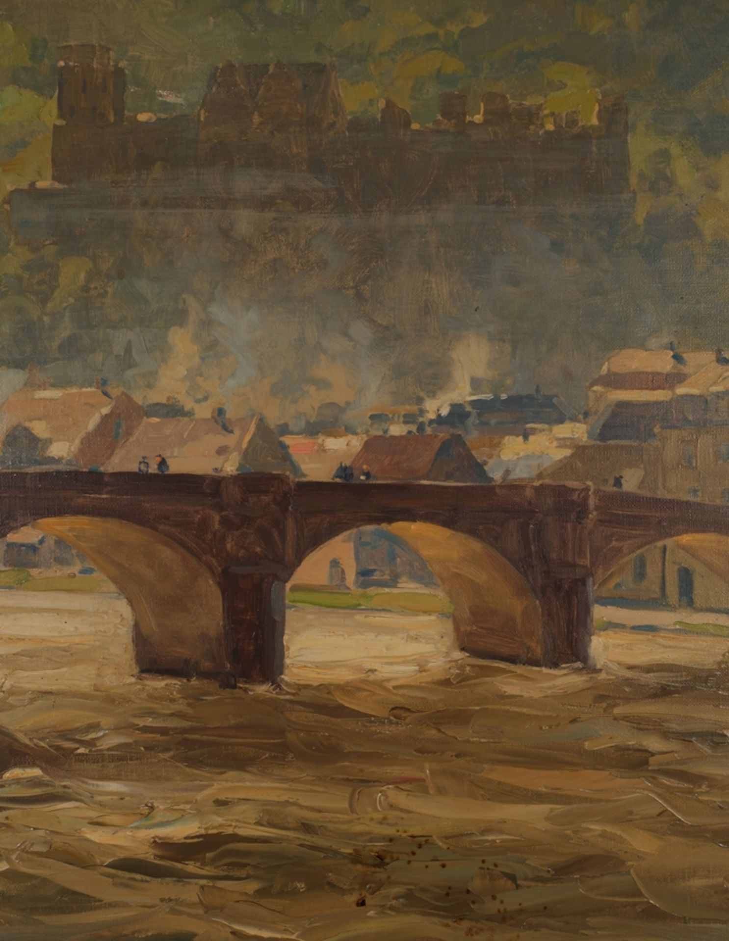 Mercker, Erich (Zabern/Elsaß 1891 - 1973 München, Industrie-, Landschafts- und Städtemaler, studier - Bild 4 aus 7