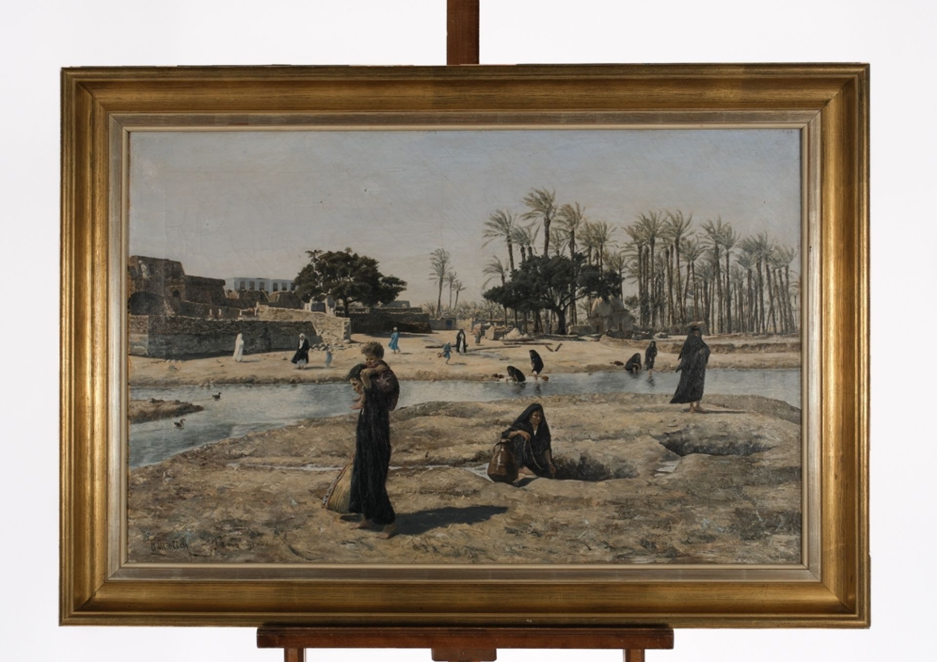Mielich, Alphons Leopold (Klosterneuburg 1863 - 1929 Salzburg, Genremaler des Orientalismus),  - Bild 2 aus 8