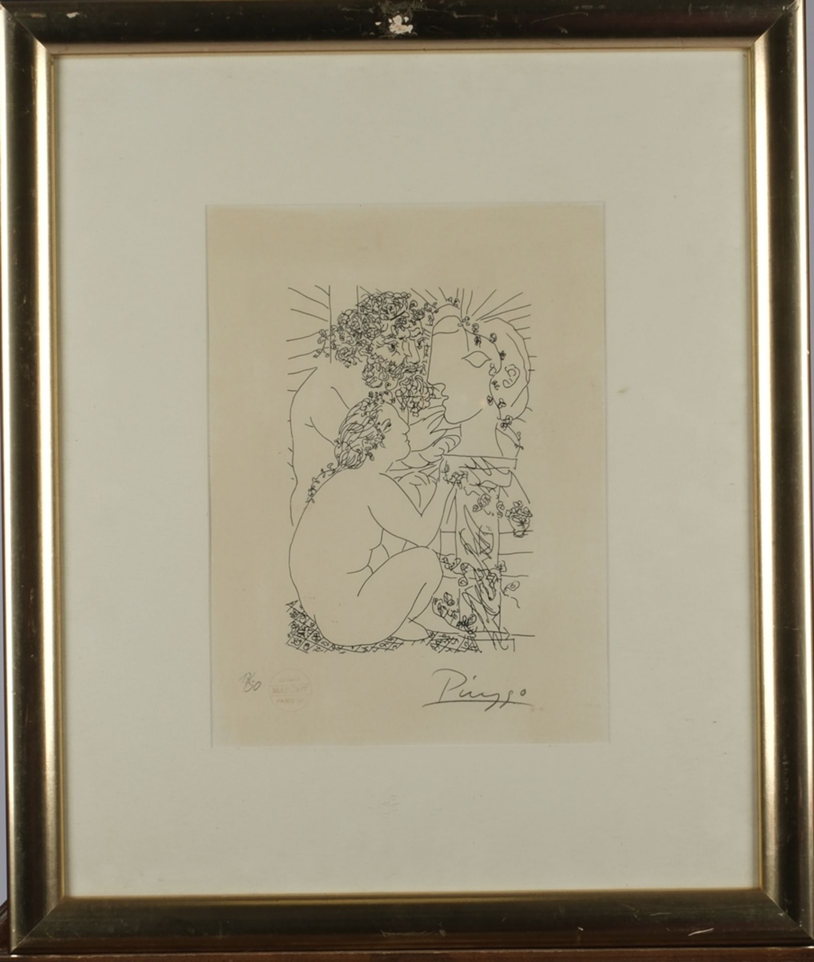 Picasso, Pablo (Malaga 1881 - 1973 Mougins, Studium an der KA Madrid, Maler, Grafiker und Bildhauer - Bild 2 aus 2