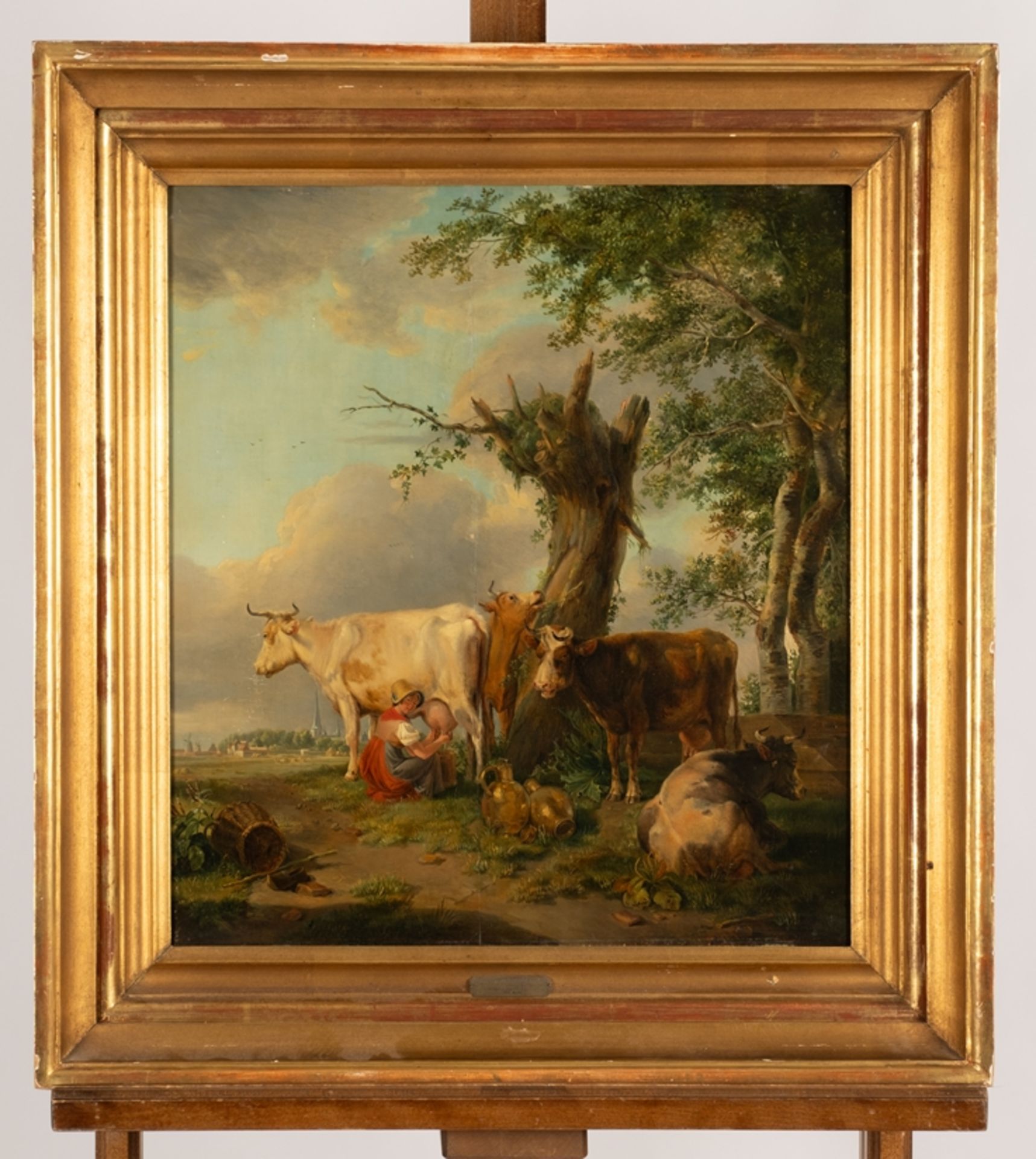 Verboeckhoven, Eugène Joseph (Warneton/Westflandern 1799 - 1881 Brüssel, Schüler von Albert Voituro - Bild 2 aus 4