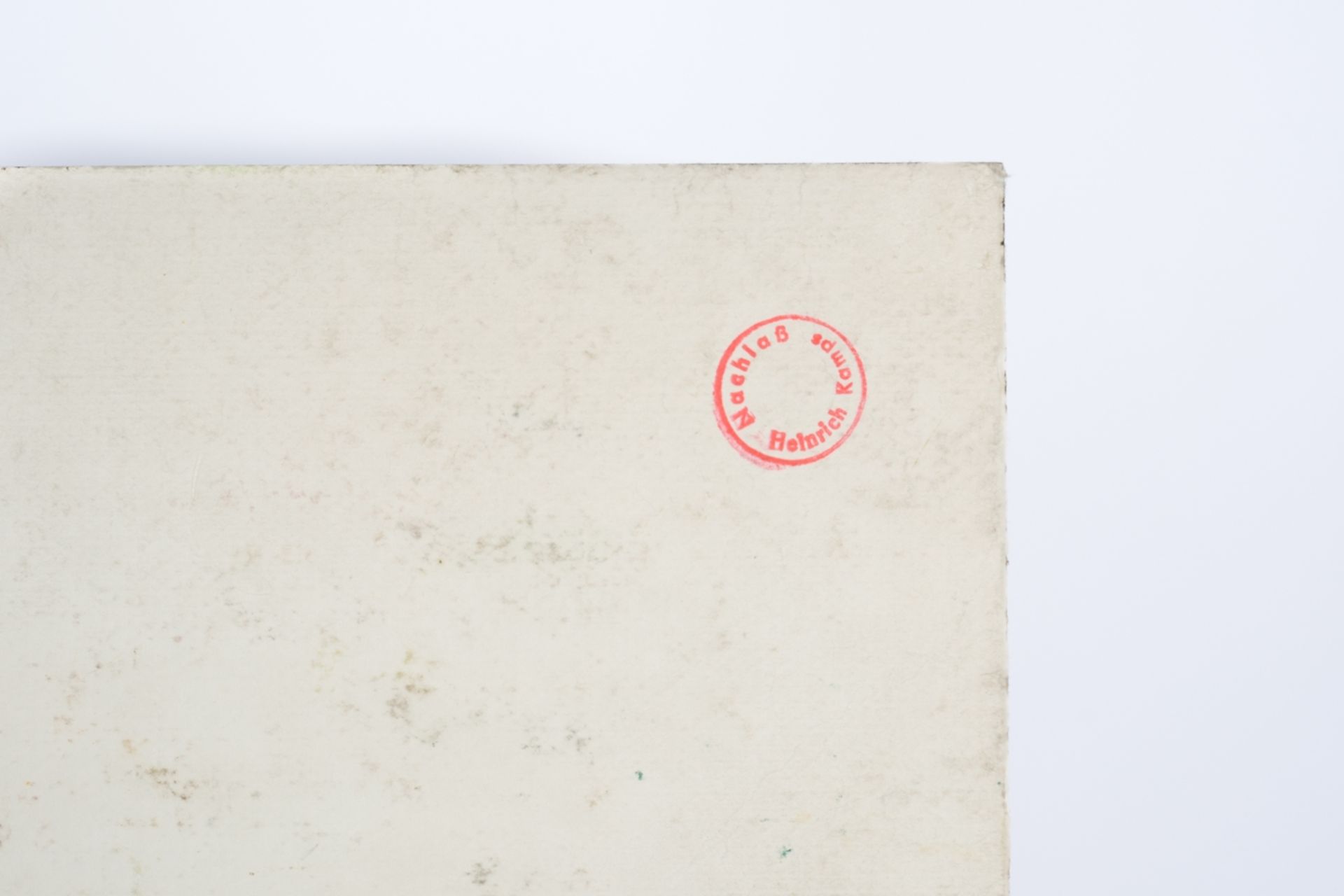 Kamps, Heinrich (Krefeld 1896 - 1954 Düsseldorf, Schüler der Krefelder und Hamburger Kunstgewerbesc - Bild 4 aus 4