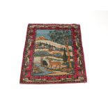 Bilder-Brücke, wohl Iran, ca. 1.50 x 1.05 m