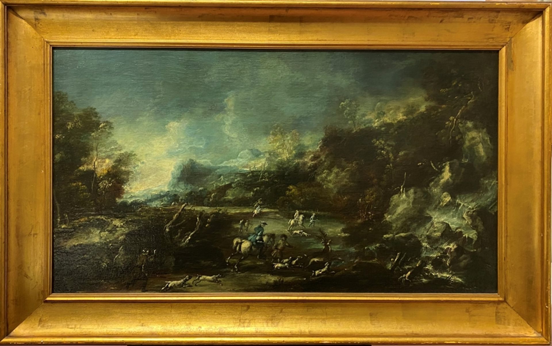 Magnasco, Alessandro (Genua 1667 - 1749 ebda.) zugeschrieben,  - Bild 2 aus 3