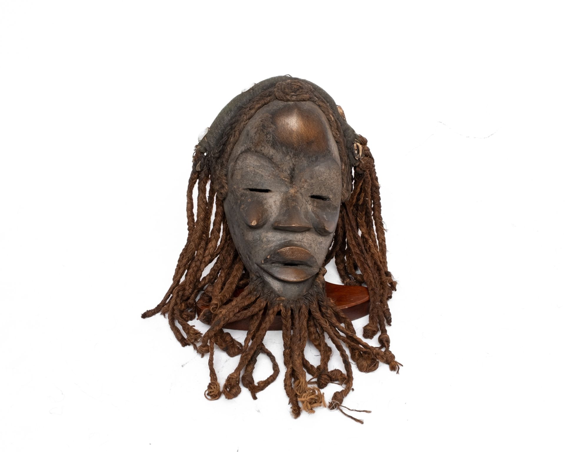 Konvolut 4 Tanzmasken, Dan, Liberia, Baule, Elfenbeinküste, Afrika, Holz, mit meist dunkler Patina, - Bild 5 aus 10