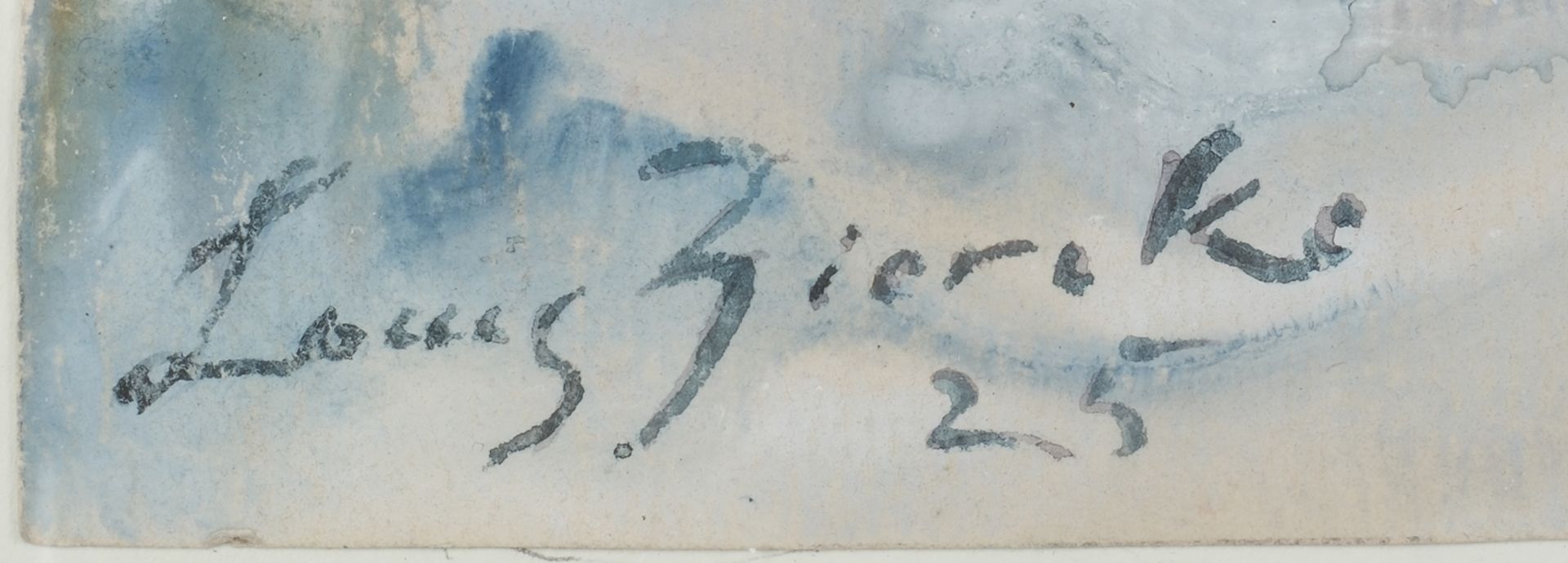 Ziercke, Louis (1887 Bonn  - 1945 Bonn, Schüler der Kunstgewerbeschule Düsseldorf und 1910/14 bei L - Bild 3 aus 4