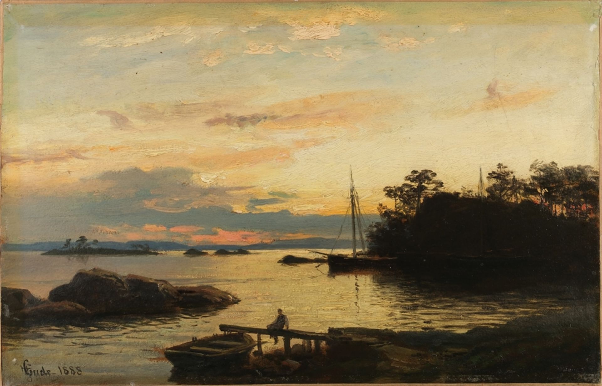 Gude, Hans Fredrik (1825 Christiana/Oslo - 1903 Berlin),